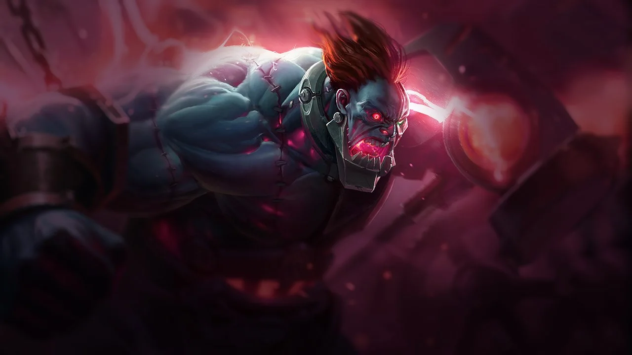 Hextech Sion splash art