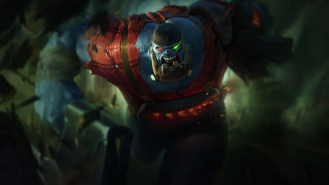 Lumberjack Sion splash art
