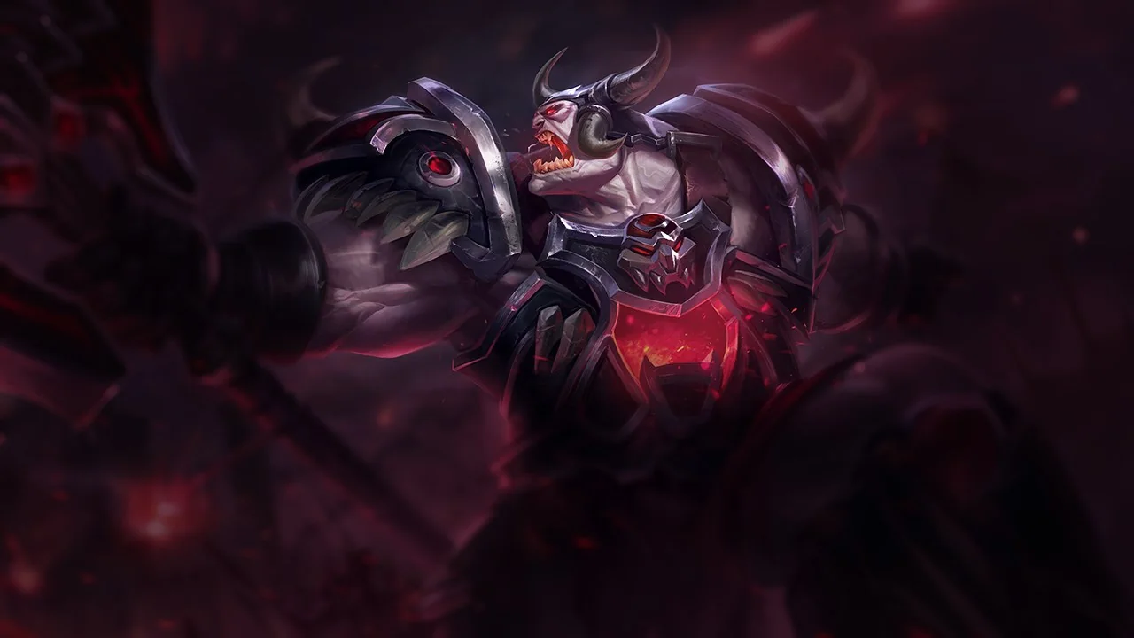 Warmonger Sion splash art