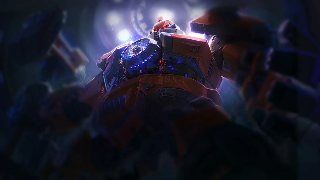 Mecha Zero Sion splash art