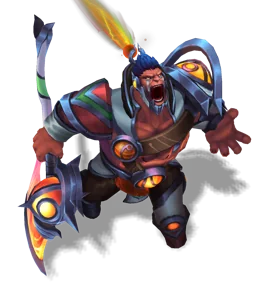 Cosmic Paladin Sion Ruby chroma