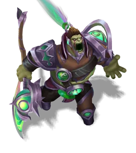 Cosmic Paladin Sion Emerald chroma
