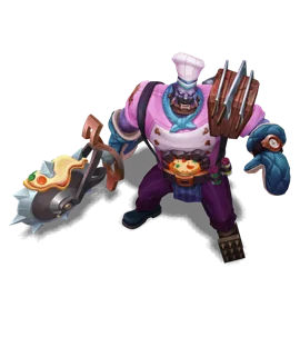 Pizza Chef Rose Quartz chroma