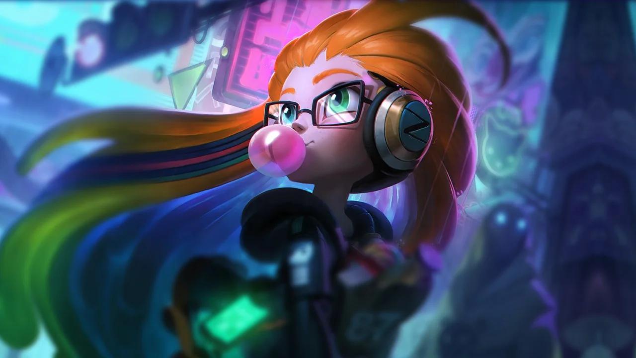 Cyber Pop Zoe splash art
