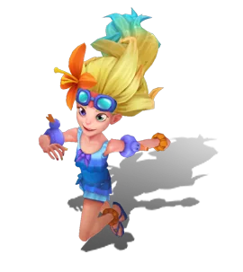 Pool Party Zoe Sapphire chroma