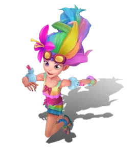 Pool Party Zoe Rainbow chroma