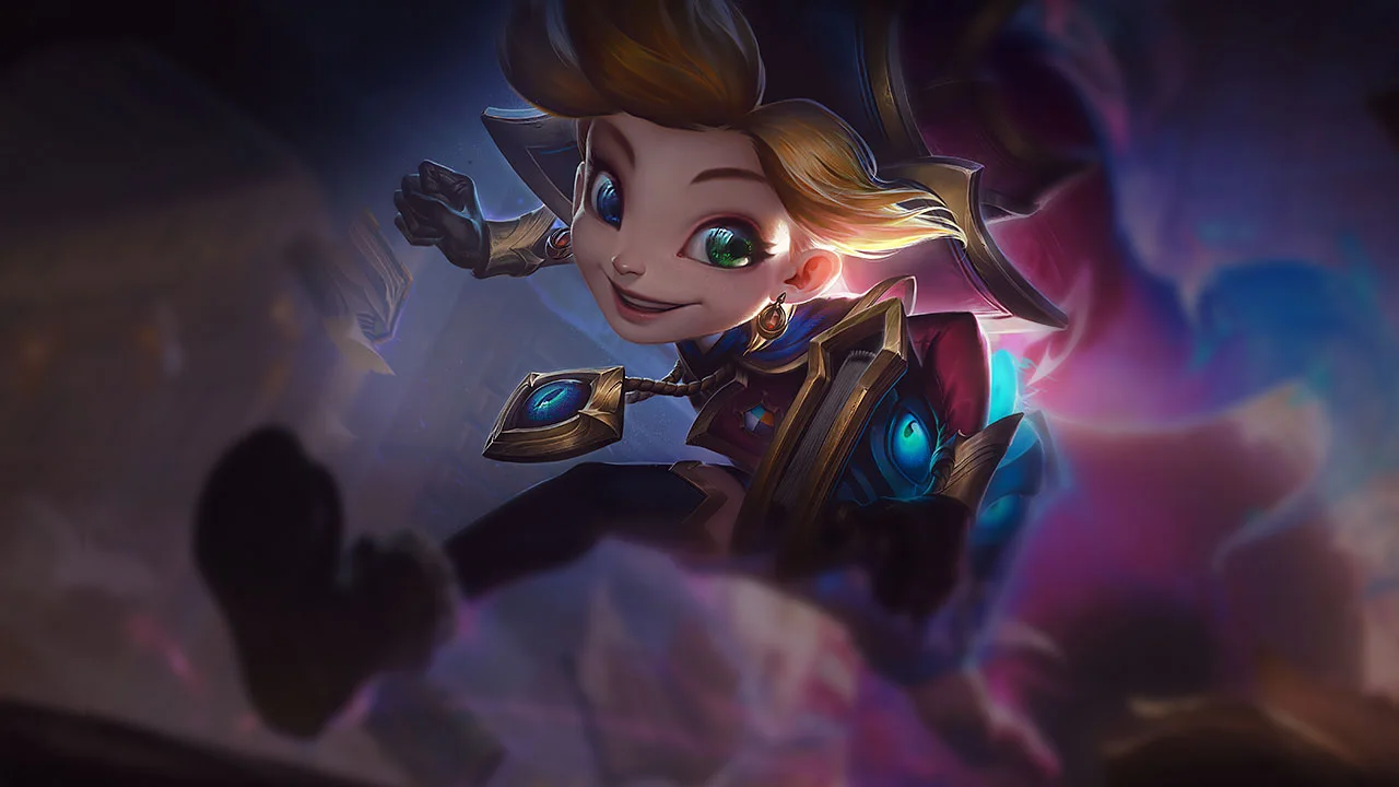 Arcanist Zoe splash art