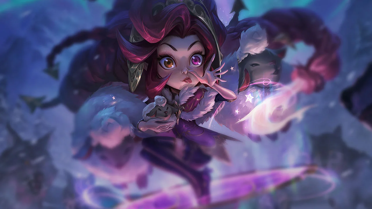 Winterblessed Zoe splash art