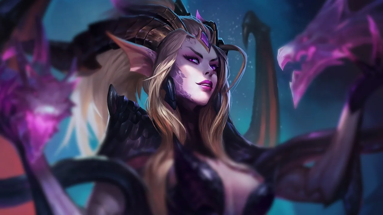 Dragon Sorceress Zyra splash art