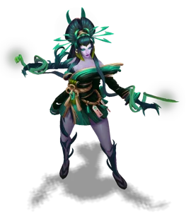 Blood Moon Zyra Emerald chroma