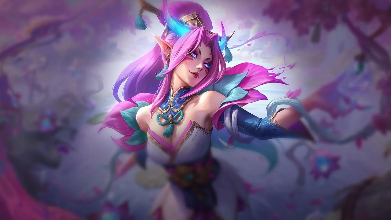 Spirit Blossom Zyra splash art
