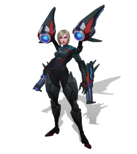 Bullet Angel Kai'Sa Obsidian chroma