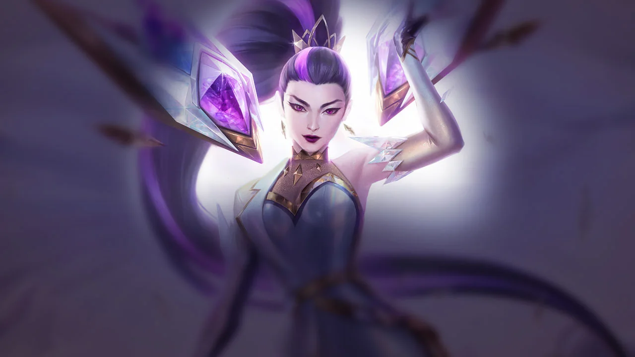 Prestige KDA ALL OUT Kai'Sa splash art