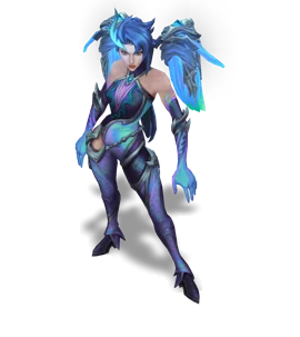 Lagoon Dragon Kai'Sa Sapphire chroma