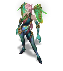Lagoon Dragon Kai'Sa Emerald chroma