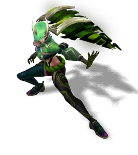 Inkshadow Kai'Sa Emerald chroma