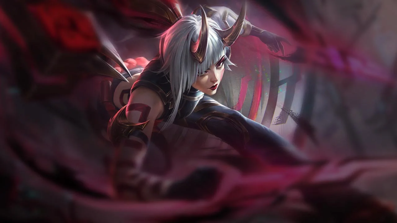Inkshadow Kai'Sa splash art