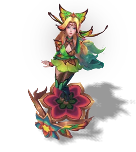 Faerie Court Seraphine Emerald chroma