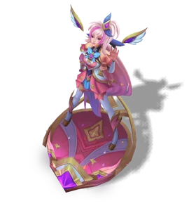 Star Guardian Seraphine Rose Quartz chroma