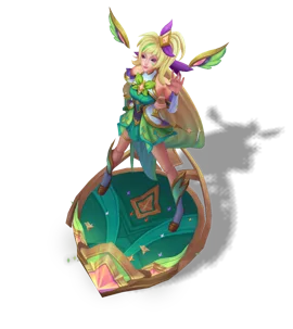 Star Guardian Seraphine Emerald chroma