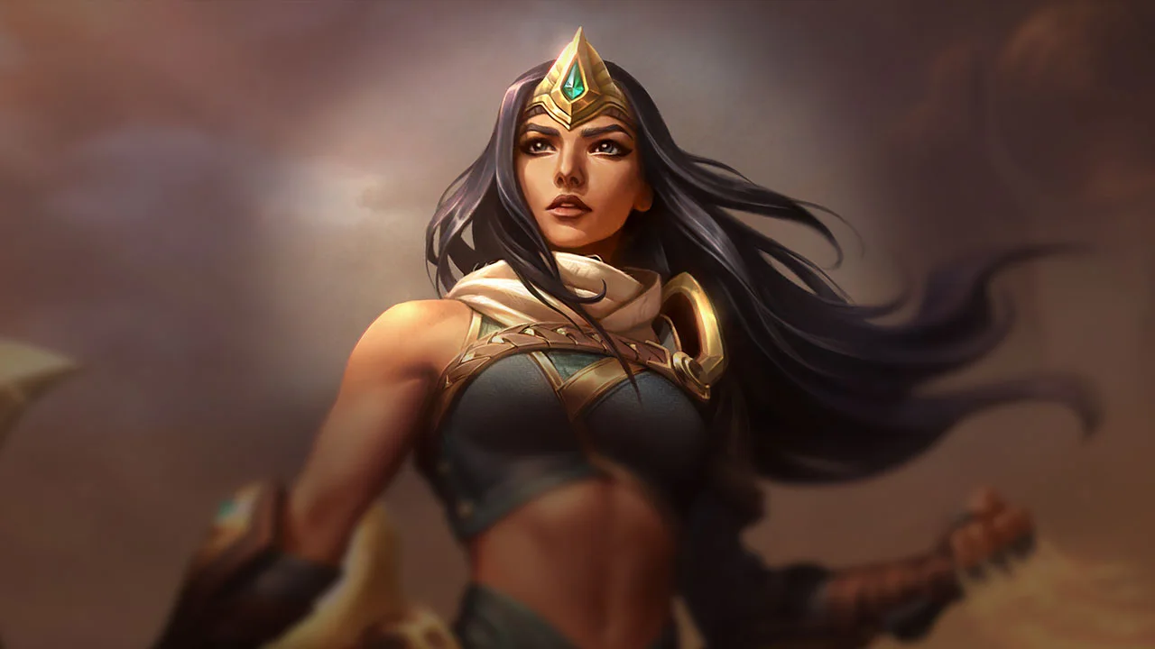 Original Sivir splash art