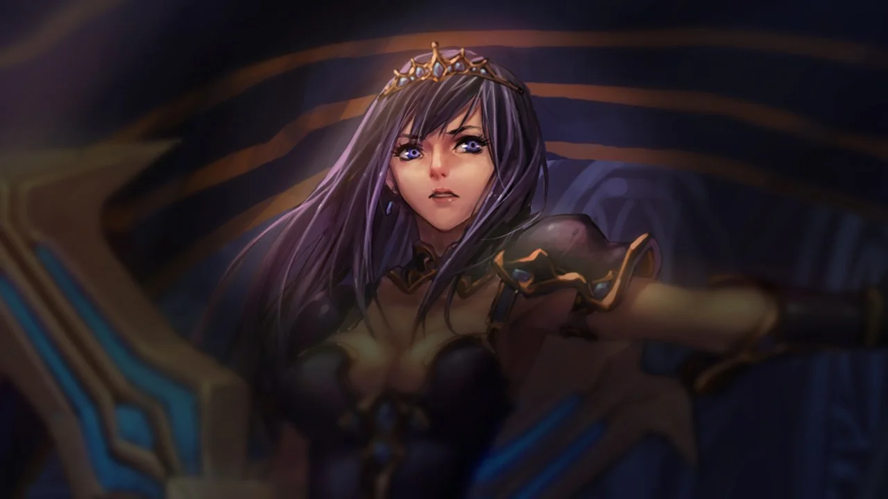 Warrior Princess Sivir splash art