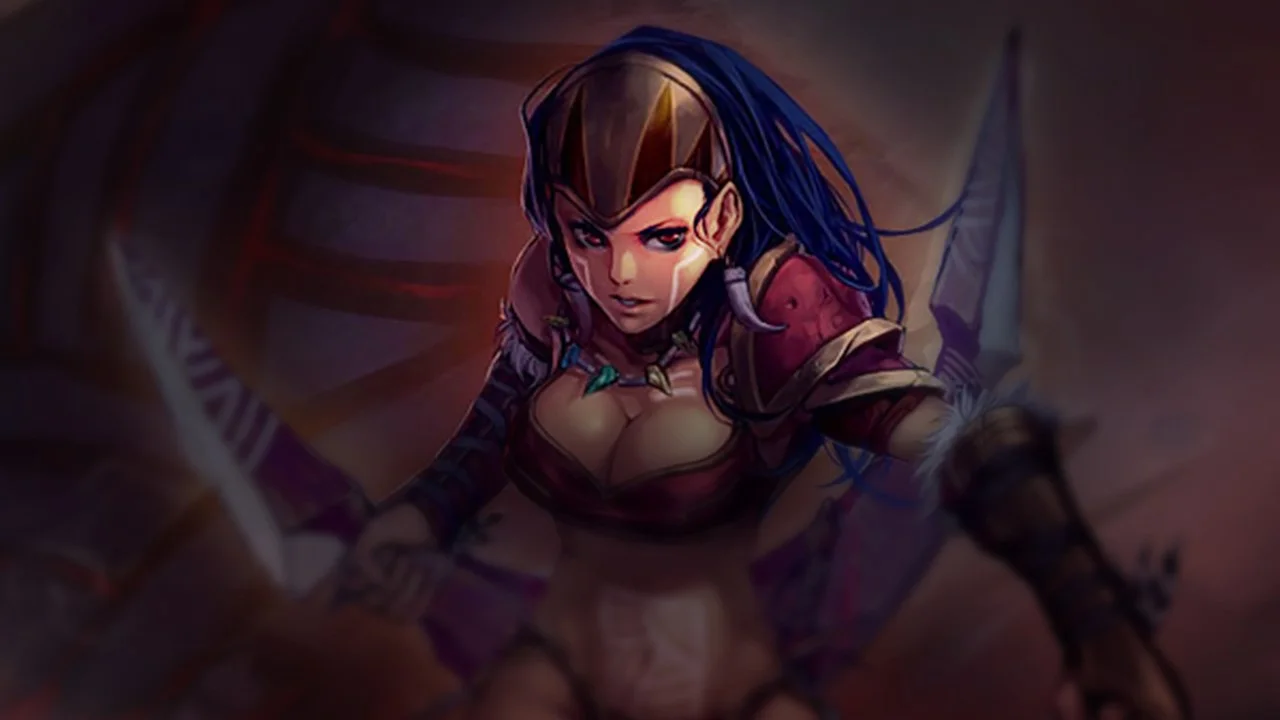 Huntress Sivir splash art