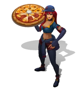 Pizza Delivery Sivir Obsidian chroma