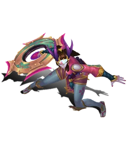 Blood Moon Sivir Rose Quartz chroma