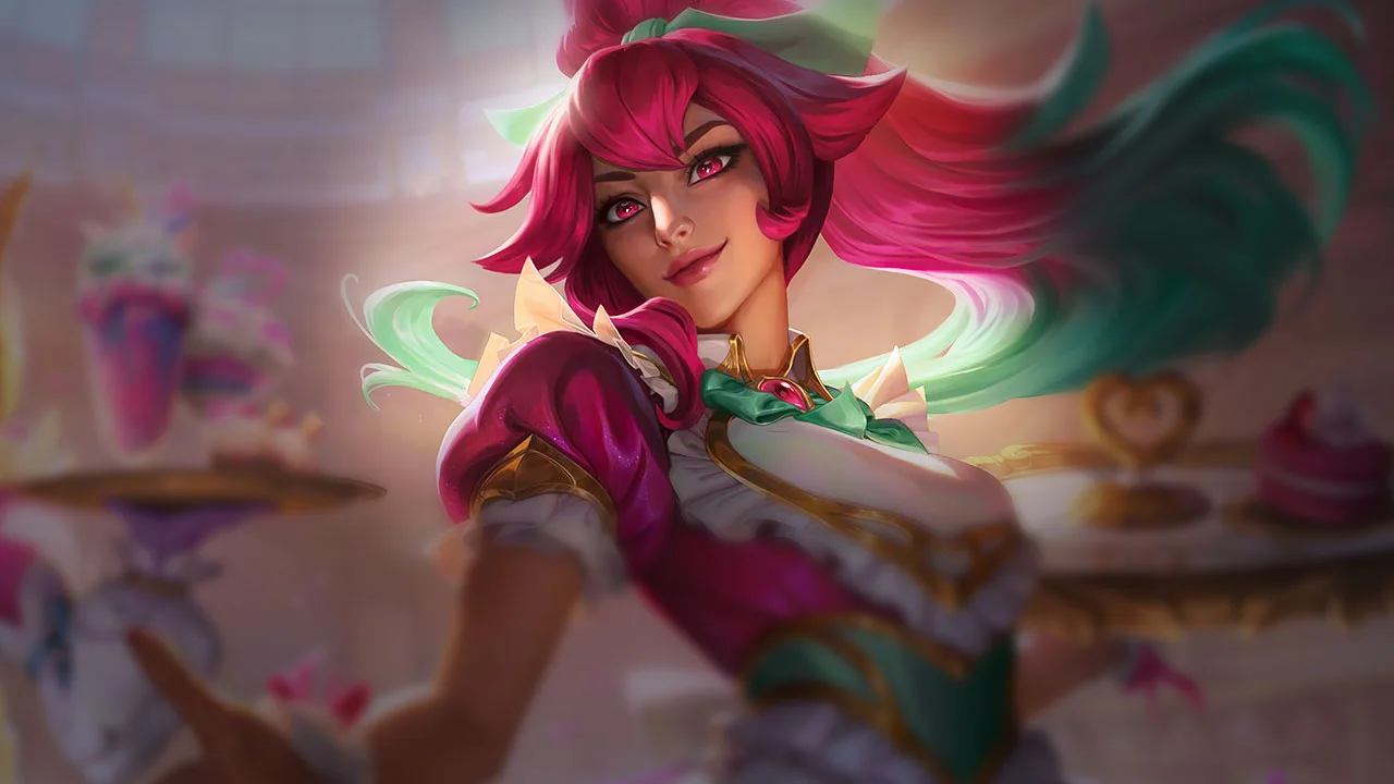 Cafe Cuties Sivir splash art