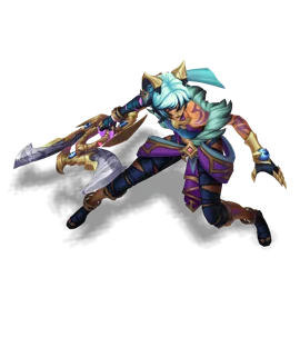 Primal Ambush Sivir Turquoise chroma