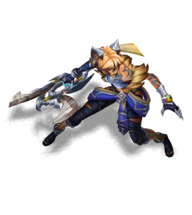 Primal Ambush Sivir Sapphire chroma