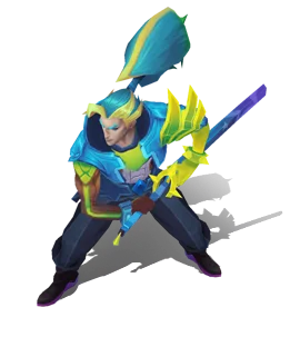 Battle Boss Yasuo Aquamarine chroma