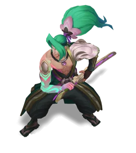 Spirit Blossom Yasuo Emerald chroma