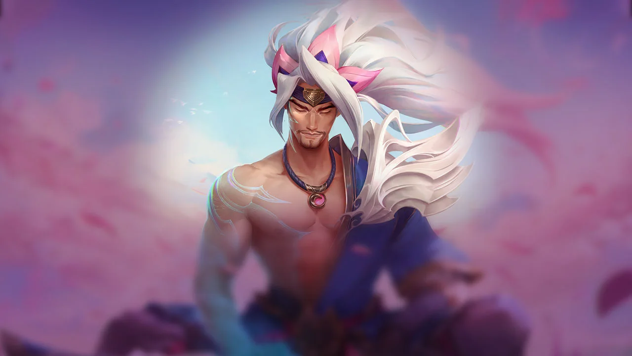 Spirit Blossom Yasuo splash art