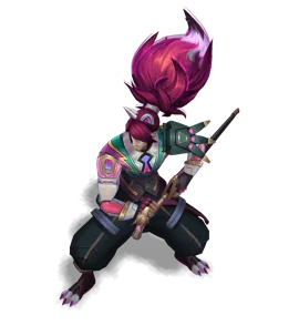 Battle Wolf Yasuo Rose Quartz chroma