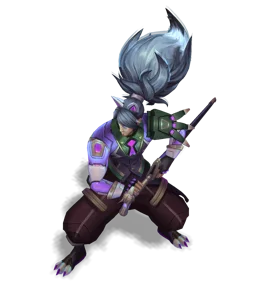 Battle Wolf Yasuo Amethyst chroma