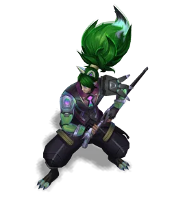 Battle Wolf Yasuo Obsidian chroma