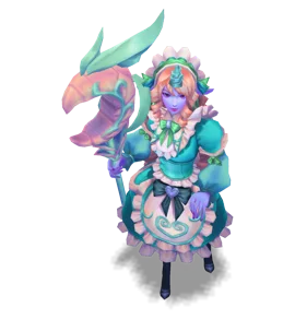 Cafe Cuties Soraka Turquoise chroma