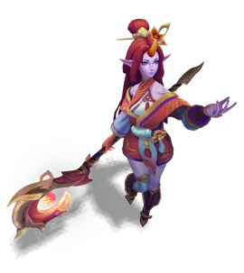 Spirit Blossom Soraka Ruby chroma