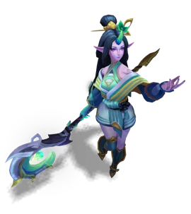 Spirit Blossom Soraka Turquoise chroma