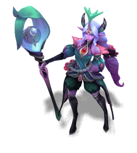 Faerie Court Soraka Turquoise chroma