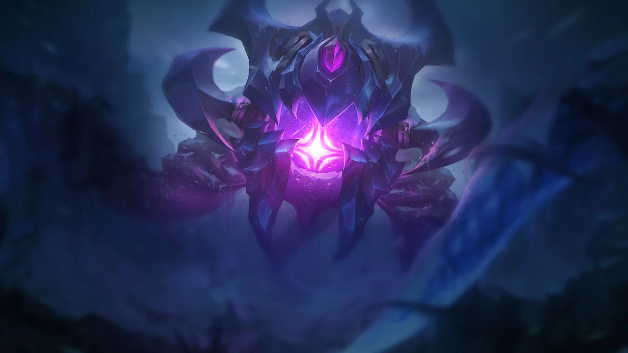 Blackfrost Vel'Koz splash art