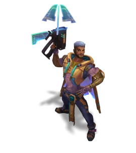 Cyber Pop Akshan Catseye chroma