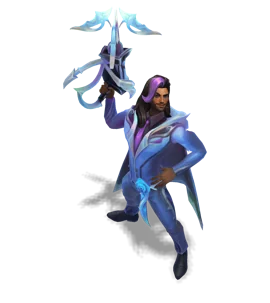 Crystal Rose Akshan Aquamarine chroma