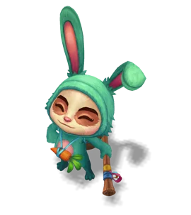 Cottontail Teemo Turquoise chroma
