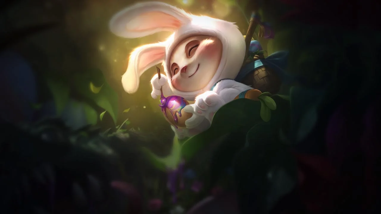 Cottontail Teemo splash art