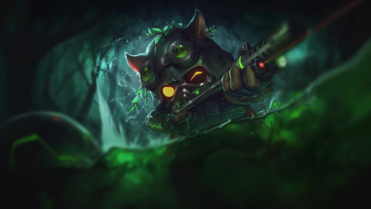 Omega Squad Teemo splash art