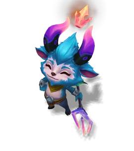 Little Devil Teemo Aquamarine chroma