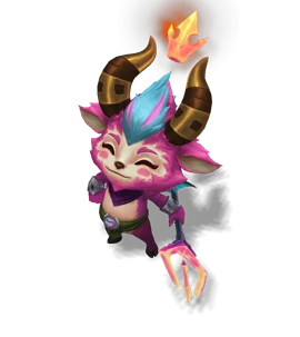 Little Devil Teemo Rose Quartz chroma